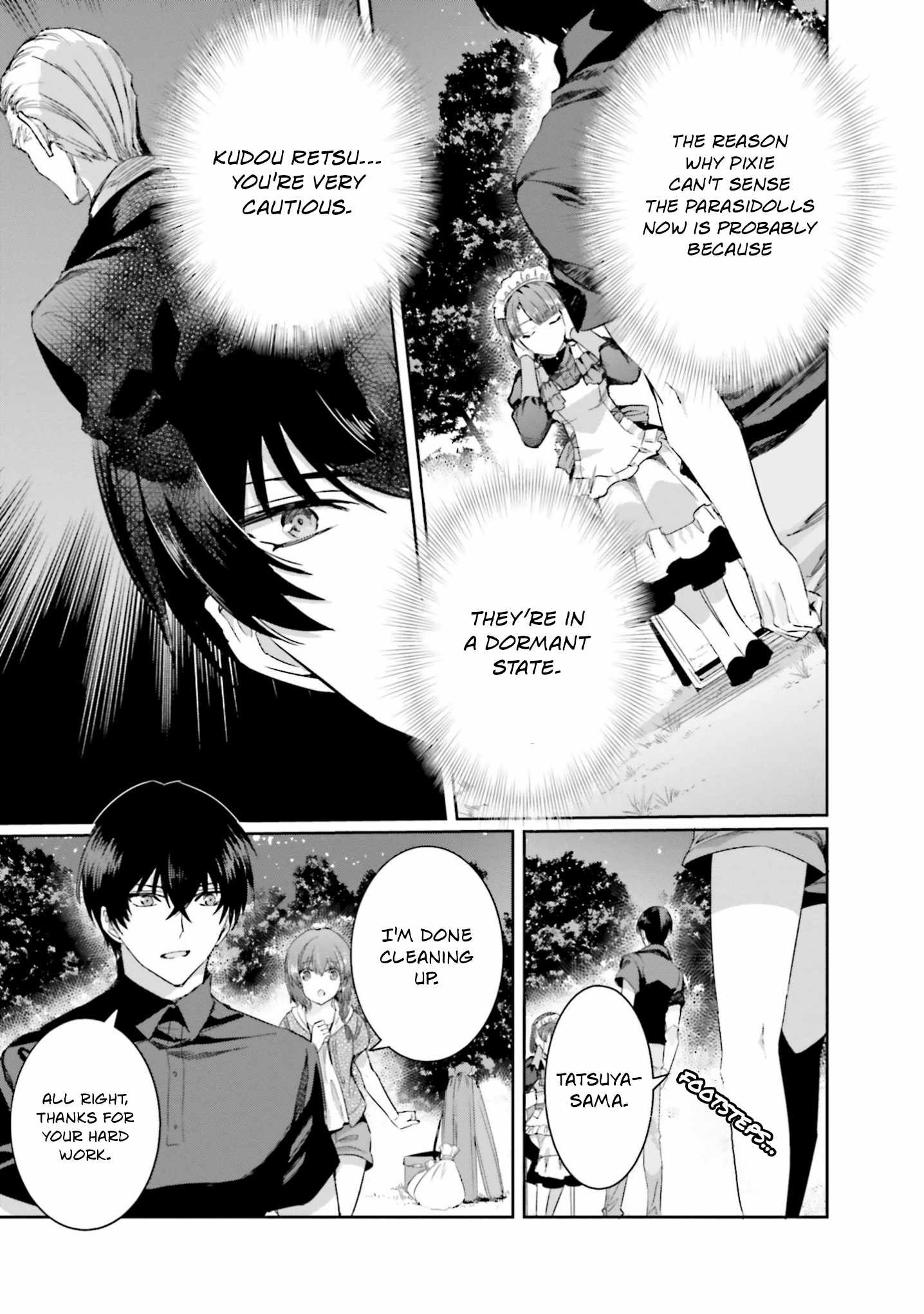 Mahouka Koukou no Rettousei - Steeplechase-hen Chapter 12 13